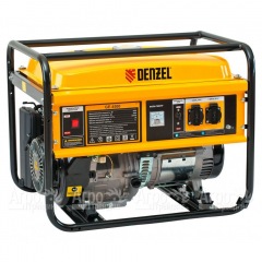 Бензогенератор Denzel GE 4500 4 кВт в Калининграде