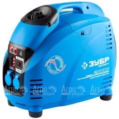 Бензиновый генератор инверторный Зубр ЗИГ-2000 1.8 кВт в Калининграде