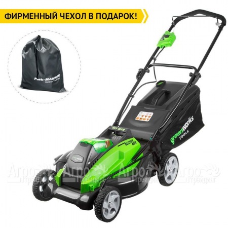 Газонокосилка аккумуляторная GreenWorks G40LM45K4 в Калининграде