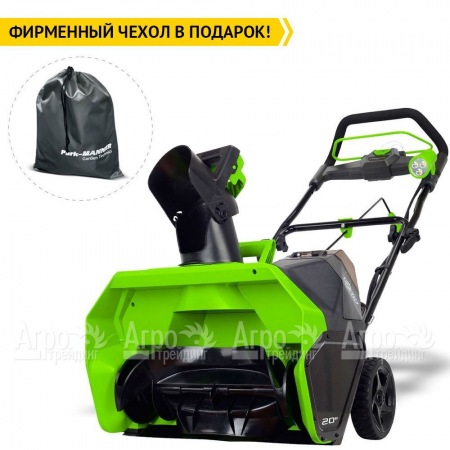 Снегоуборщик аккумуляторный GreenWorks GD40SB в Калининграде