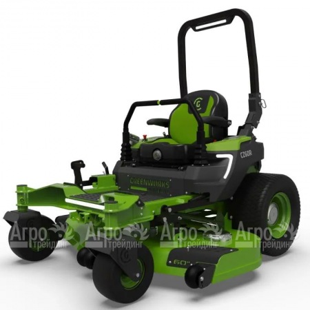 Садовый райдер аккумуляторный GreenWorks ZTC152 в Калининграде