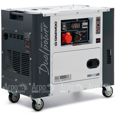 Дизельгенератор Daewoo DDAE 10000DSE-3 DUAL POWER 220=380 7.2 кВт в Калининграде