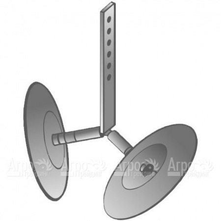 Окучник дисковый без сцепки для культиваторов Целина 500, 404, 406 в Калининграде