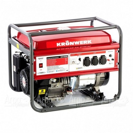 Бензогенератор Kronwerk LK 6500 5 кВт в Калининграде
