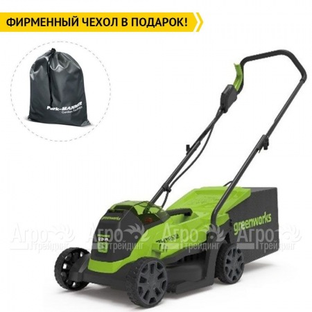 Газонокосилка аккумуляторная GreenWorks GD24LM33K4  в Калининграде