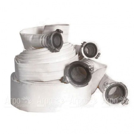 Рукав напорный 100 (20 м) с рукавной головкой ГР-100 для мотопомп Champion  в Калининграде