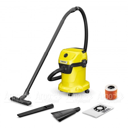 Хозяйственный пылесос Karcher WD 3 V-17/4/35 + Nozzles в Калининграде