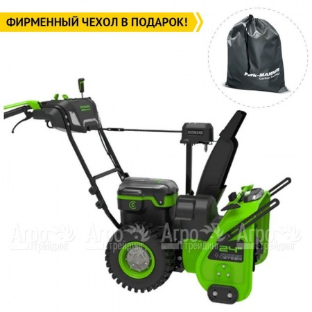 Снегоуборщик аккумуляторный GreenWorks GD82ST56 (без батареи и зарядного устройства)  в Калининграде