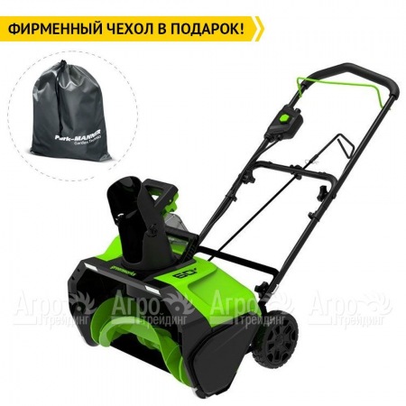 Снегоуборщик аккумуляторный GreenWorks GD60PST 5 Ач  в Калининграде