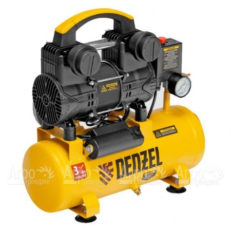 Компрессор поршневой безмасляный Denzel DLP-950/10 в Калининграде