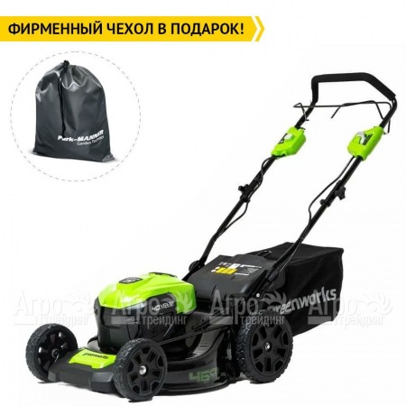 Газонокосилка аккумуляторная GreenWorks GD40LM46SP 8 Ач в Калининграде