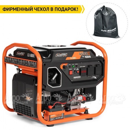 Бензиновый генератор инверторный Daewoo GDA 4600 Ei 4.2 кВт в Калининграде