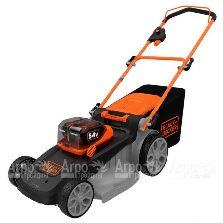 Газонокосилка аккумуляторная Black+Decker CLM5448PC2-QW в Калининграде