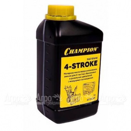 Масло полусинтетическое зимнее Champion SAE 10W40 API SL/CF 0.6 л для 4-тактных двигателей  в Калининграде