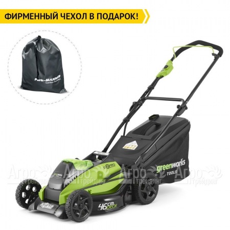 Газонокосилка аккумуляторная GreenWorks GD40LM45K6 в Калининграде