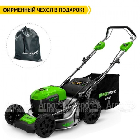 Газонокосилка аккумуляторная GreenWorks GD40LM46SPK6 в Калининграде