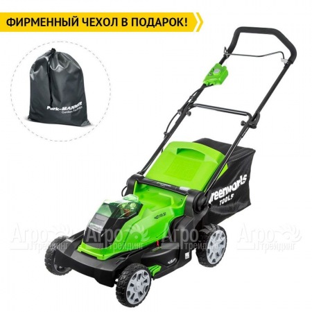 Газонокосилка аккумуляторная GreenWorks G40LM41K6  в Калининграде