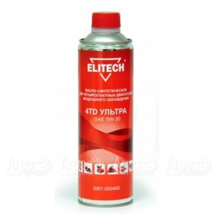 Масло моторное Elitech 2001.000400 SAE 5W-30 0.6 л для 4-х тактных двигателей  в Калининграде