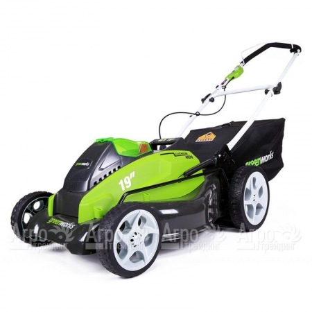 Газонокосилка аккумуляторная GreenWorks G-Max G40LM45 40V 45 см (без батареи и зарядного устройства) в Калининграде