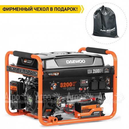 Бензогенератор Daewoo GDA 3500DFE 2.8 кВт в Калининграде