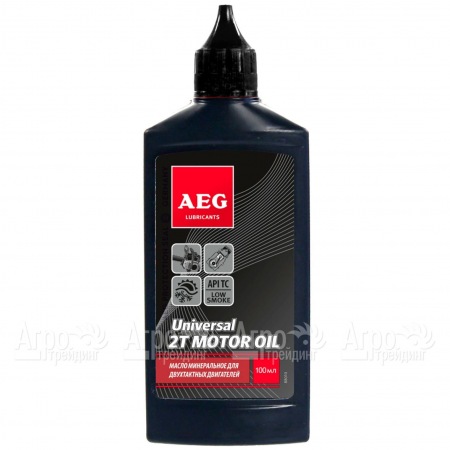 Масло минеральное AEG Universal 2T Motor Oil API TC 100 мл для 2-х тактных двигателей в Калининграде