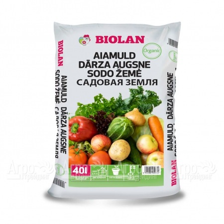 Садовая земля Organic Biolan 40 л в Калининграде