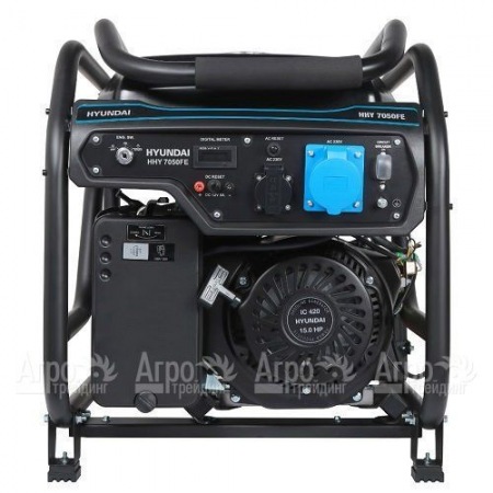 Бензогенератор Hyundai HHY7050FE 5 кВт в Калининграде