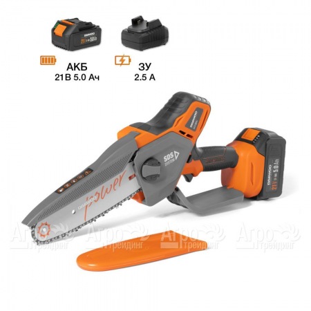 Аккумуляторная пила Daewoo DACS 821Li SET 8" в Калининграде