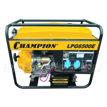 Бензин-газовый генератор Champion LPG6500E 5 кВт в Калининграде