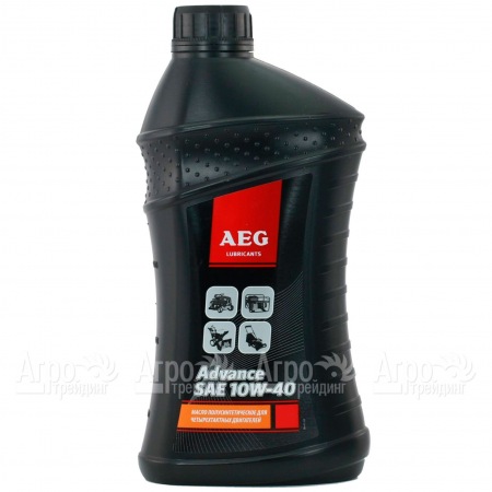 Масло п/с AEG Advance SAE 10W40 API SJCF 0.6 л для 4-х тактных двигателей в Калининграде