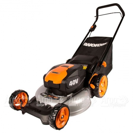 Газонокосилка аккумуляторная Worx WG751E в Калининграде