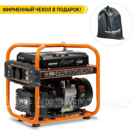 Бензогенератор инверторный Daewoo GDA 2600i 2 кВт в Калининграде