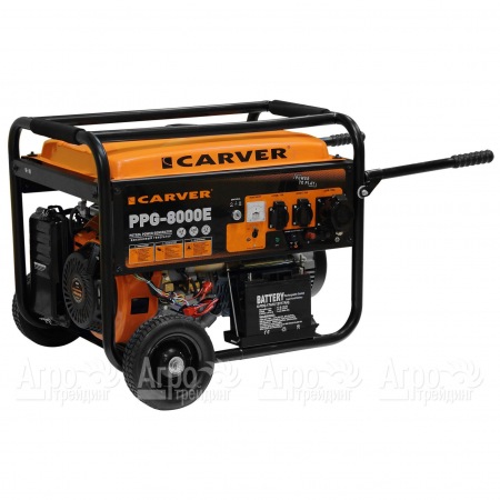 Бензогенератор Carver PPG-8000E 6 кВт в Калининграде