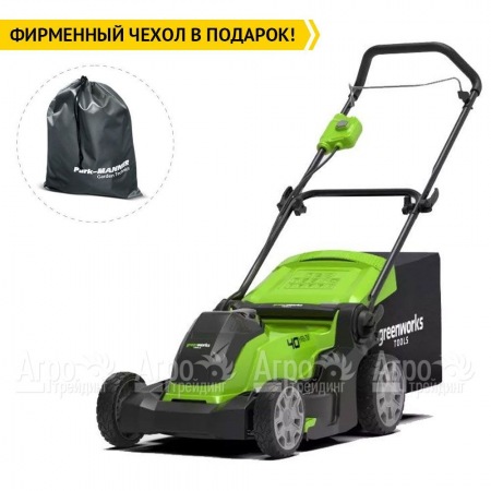 Газонокосилка аккумуляторная GreenWorks G40LM41 (без аккумулятора и зарядного устройства) в Калининграде