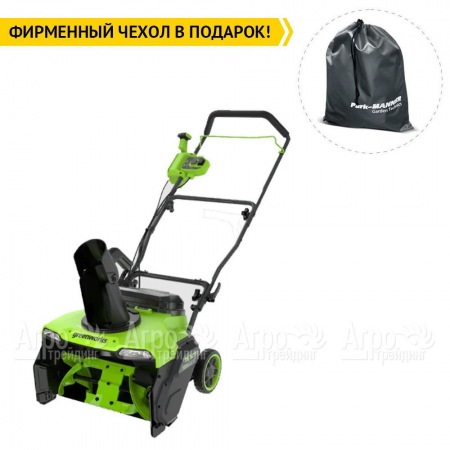 Снегоуборщик аккумуляторный GreenWorks GD40STX2 (без аккумулятора и зарядного устройства) в Калининграде