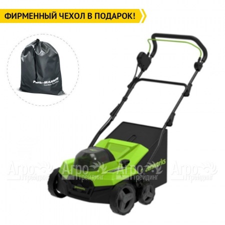 Аккумуляторный вертикуттер GreenWorks GD40SC38IIK4 в Калининграде