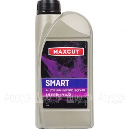 Масло MaxCUT Smart 4T Semi-Synthetic, 1 л для 4-х тактных двигателей  в Калининграде