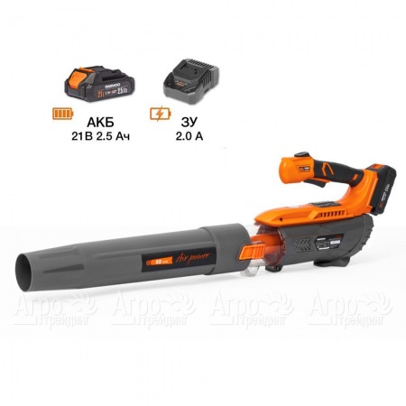 Воздуходувка аккумуляторная Daewoo DABL 5521Li SET в Калининграде