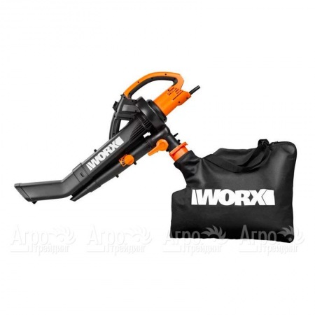 Воздуходувка-пылесос электрический Worx WG505E  в Калининграде