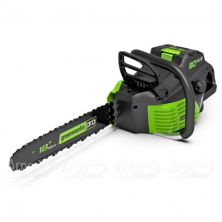 Аккумуляторная пила GreenWorks GD80CS50K2-18&quot;  в Калининграде