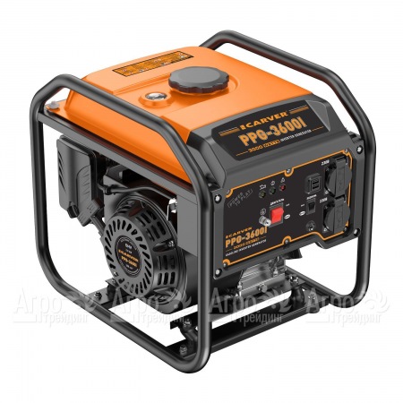 Бензогенератор инверторный Carver PPG-3600I 2.8 кВт в Калининграде