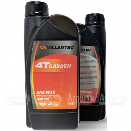 Масло моторное Villartec 4T Garden (SAE W30) 1 л для 4-х тактных двигателей  в Калининграде