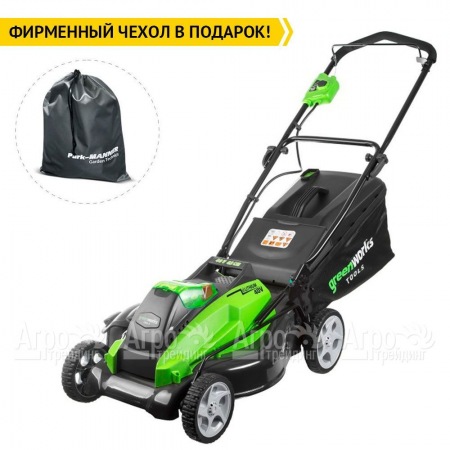 Газонокосилка аккумуляторная GreenWorks G40LM45K3 в Калининграде
