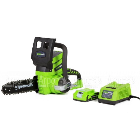 Аккумуляторная пила GreenWorks GD24CSK2-10&quot;  в Калининграде