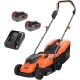 Газонокосилка аккумуляторная Black+Decker BCMW33184L2 в Калининграде