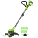 Аккумуляторный триммер GreenWorks G40LT331 2 Ач в Калининграде