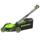 Газонокосилка аккумуляторная GreenWorks GD40LM411 (без аккумулятора и зарядного устройства) в Калининграде